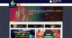 Desktop Screenshot of eproducciones.cl